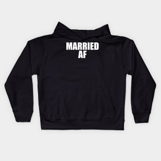 Married AF Kids Hoodie